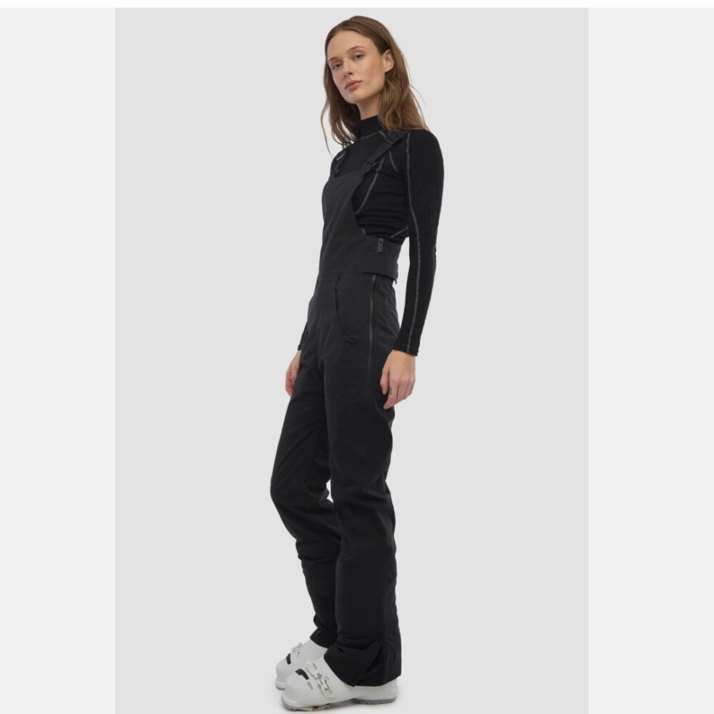 Womens Halfdays Waterproof Carson Snow Bib Black Size XS NWT - Picture 2 of 9